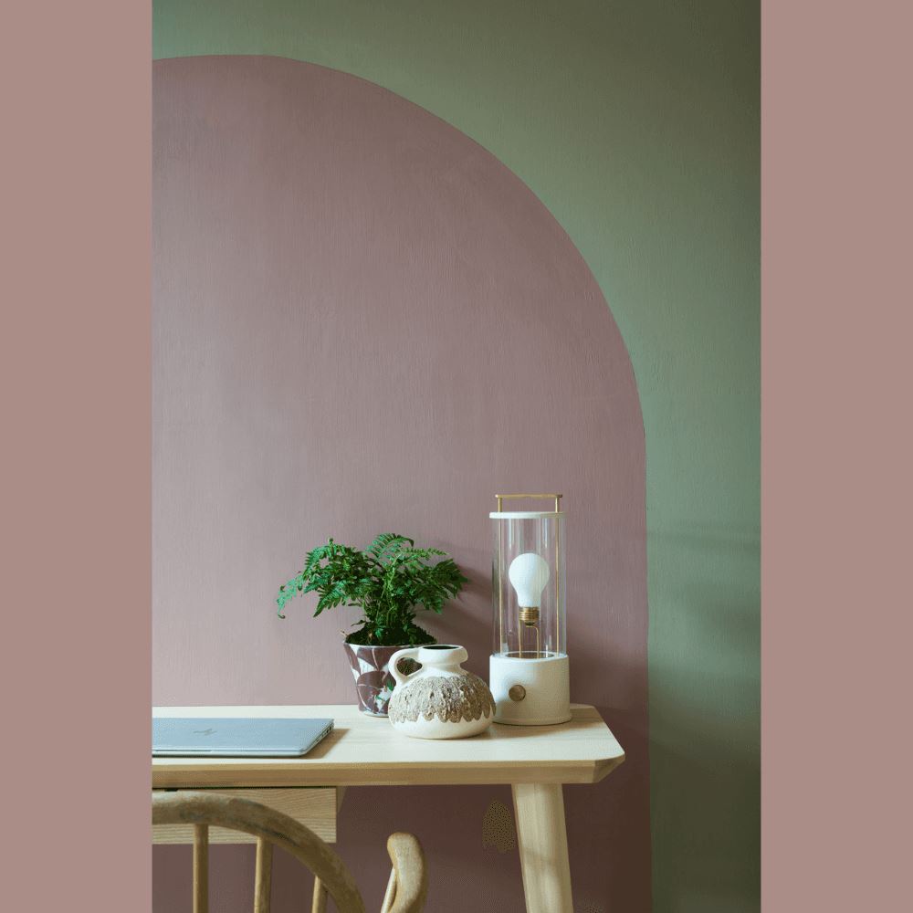 FARROW & BALL FLAT EGGSHELL 295 SULKING ROOM PINK 2.5L