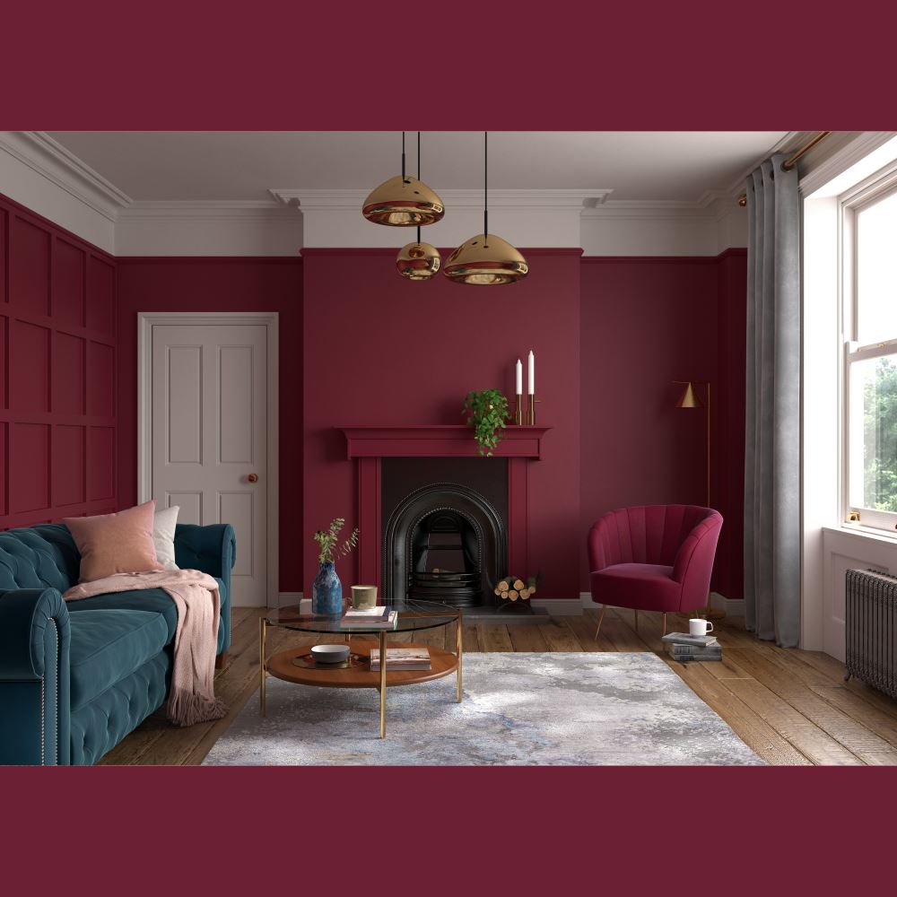 DULUX TRADE HERITAGE MATT FLORENTINE RED  1L