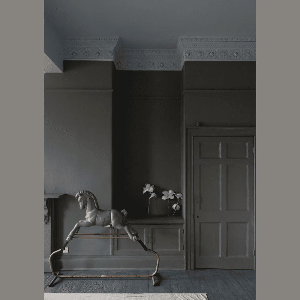 FARROW & BALL FLAT EGGSHELL 276 MOLE'S BREATH 5L