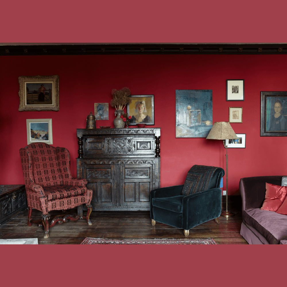 FARROW & BALL DEAD FLAT 217 RECTORY RED 5L