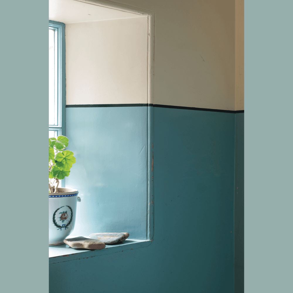 FARROW & BALL FLAT EGGSHELL 82 DIX BLUE 5L