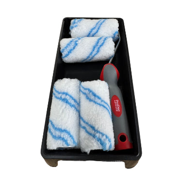 PAINT STOP ROLLER SET 4 INCH JUMBO 6 PIECE