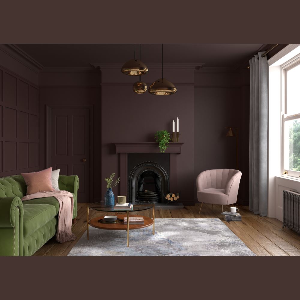 DULUX TRADE HERITAGE MATT CHERRY TRUFFLE  1L