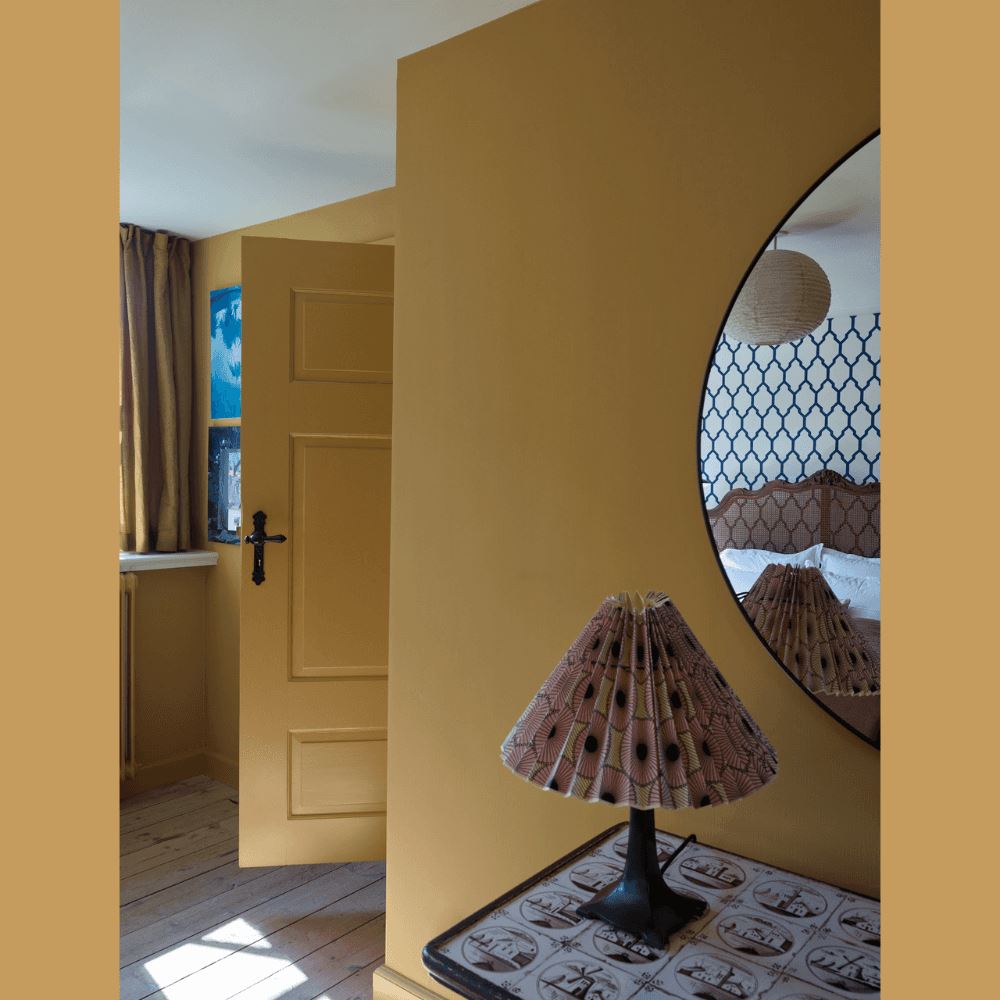 FARROW & BALL FLAT EGGSHELL 66 INDIA YELLOW 5L