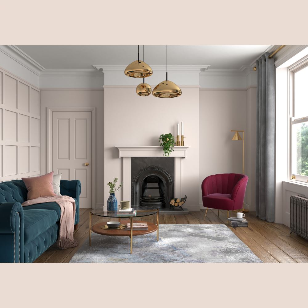 DULUX HERITAGE VELVET MATT POWDER COLOUR  1L
