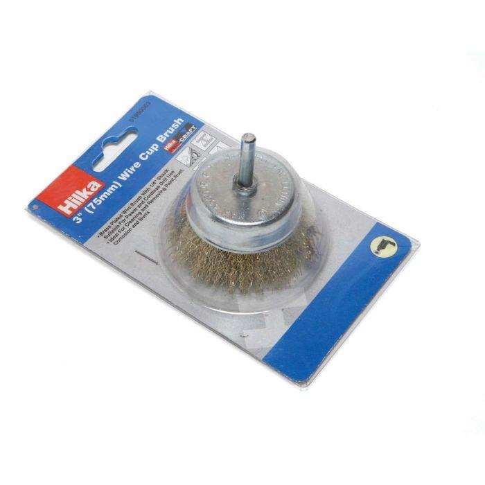 HILKA WIRE CUP BRUSH 3 INCH