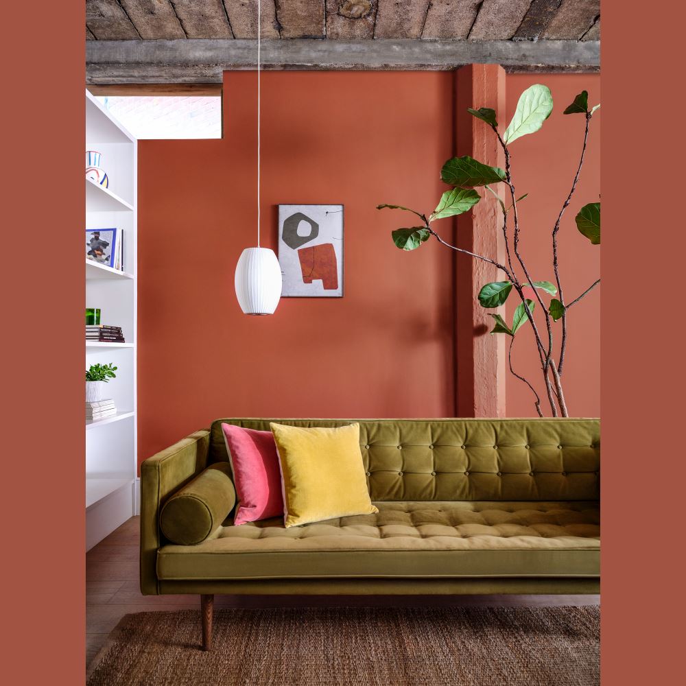 CROWN WALLS AND CEILINGS MATT CRIMSON FOX 2.5L