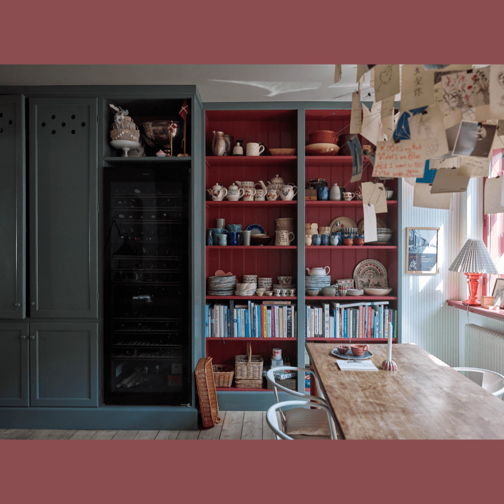 FARROW & BALL ESTATE EGGSHELL 43 EATING ROOM RED 750ML