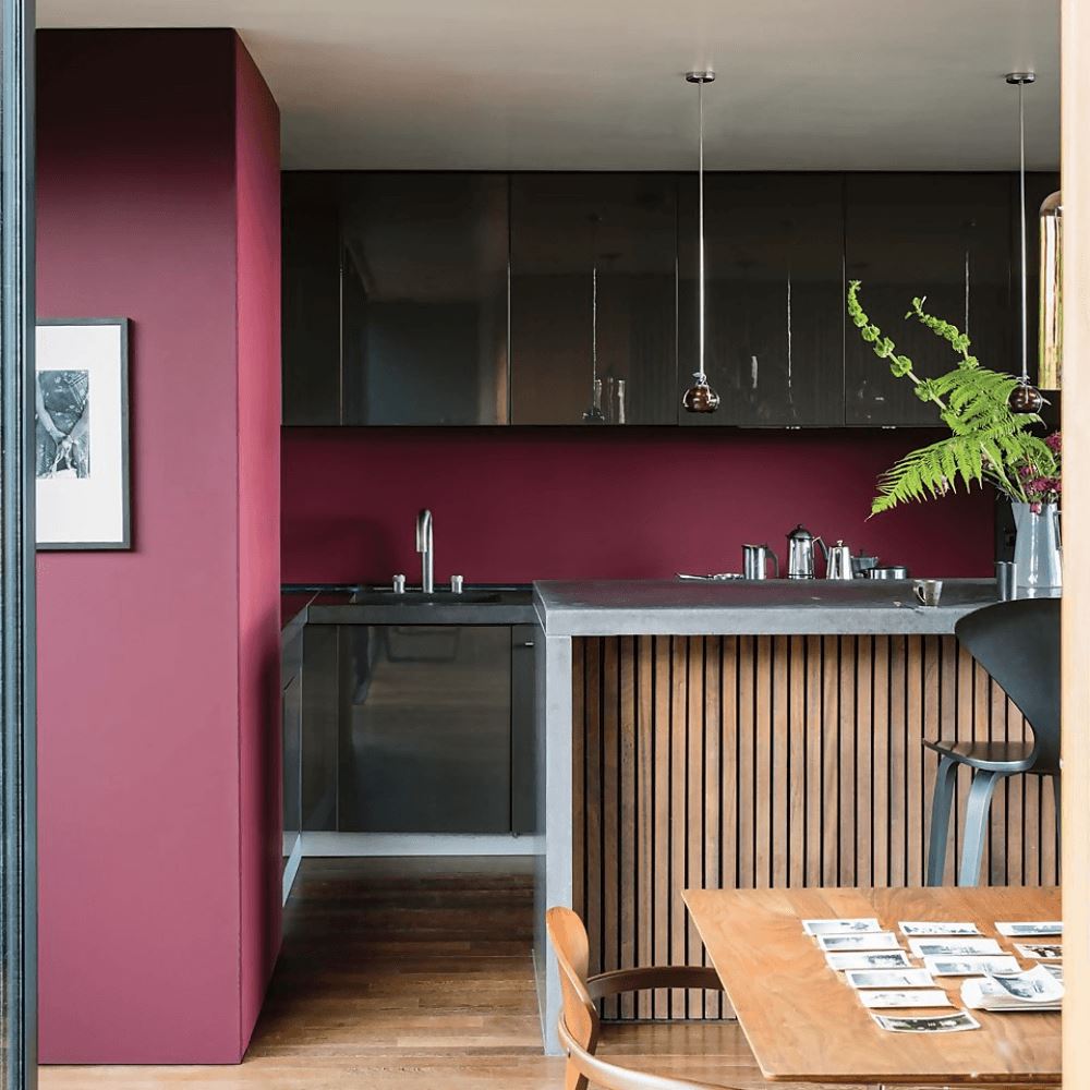 FARROW & BALL FLAT EGGSHELL 297 PREFERENCE RED 750ML