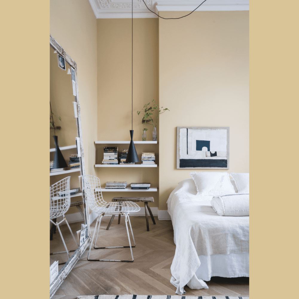 FARROW & BALL FLAT EGGSHELL 37 HAY 5L