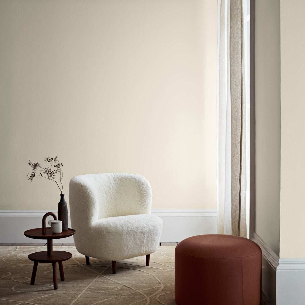 CROWN WALLS AND CEILINGS MATT ANTIQUE CREAM 2.5L