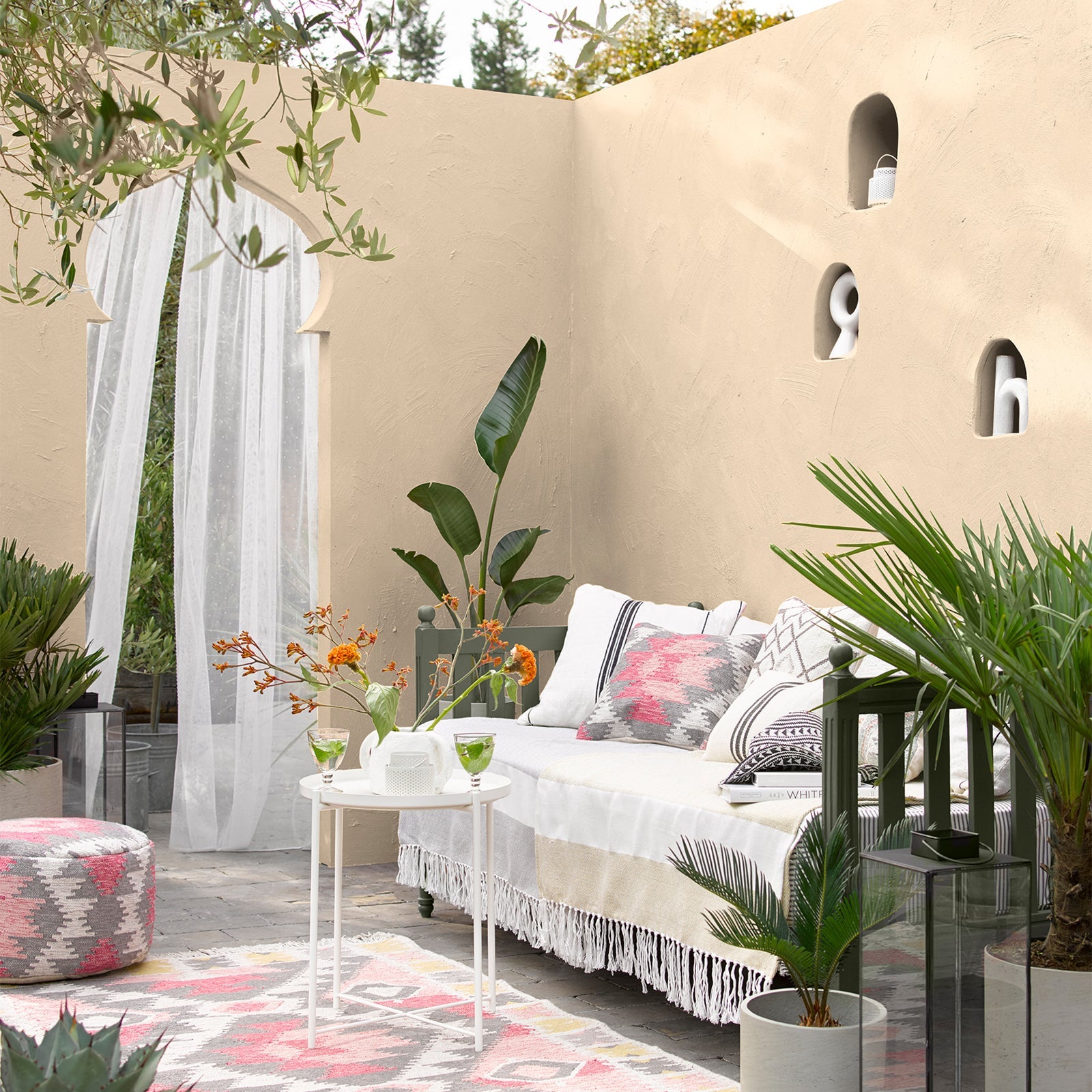 SANDTEX MICROSEAL SMOOTH MASONRY LIGHT CREAM 5L