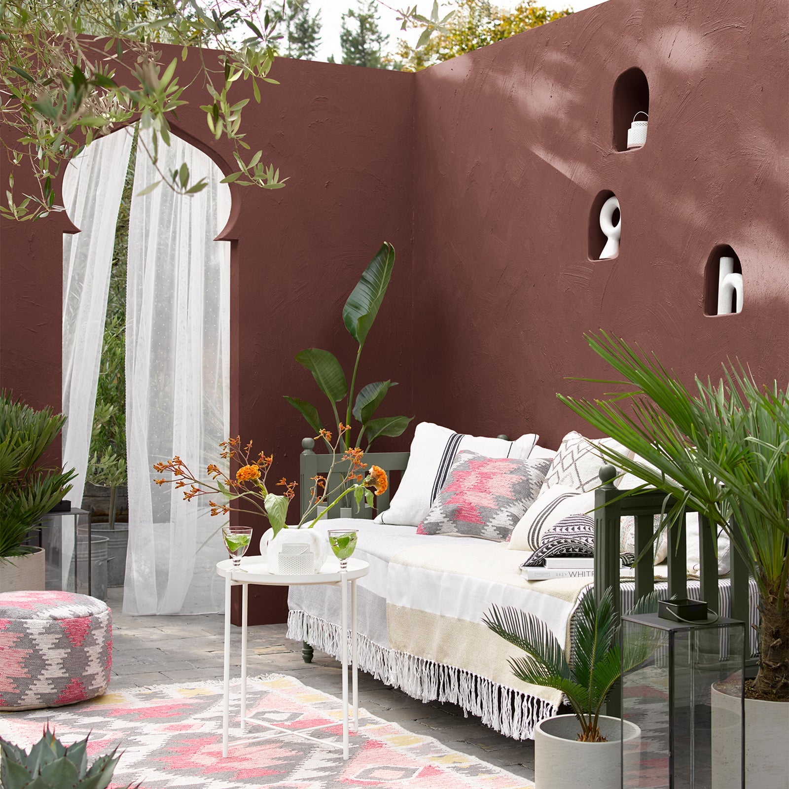 SANDTEX MICROSEAL SMOOTH MASONRY BRICK RED 5L