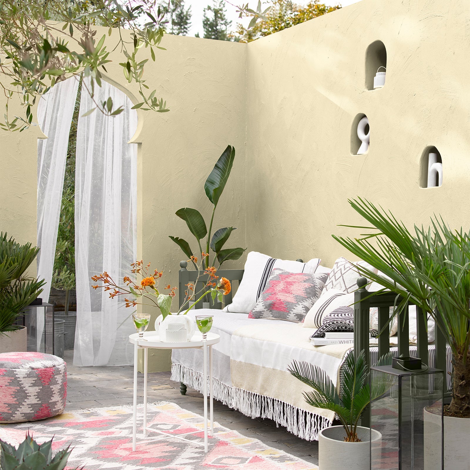 SANDTEX MICROSEAL SMOOTH MASONRY CORNISH CREAM 10L