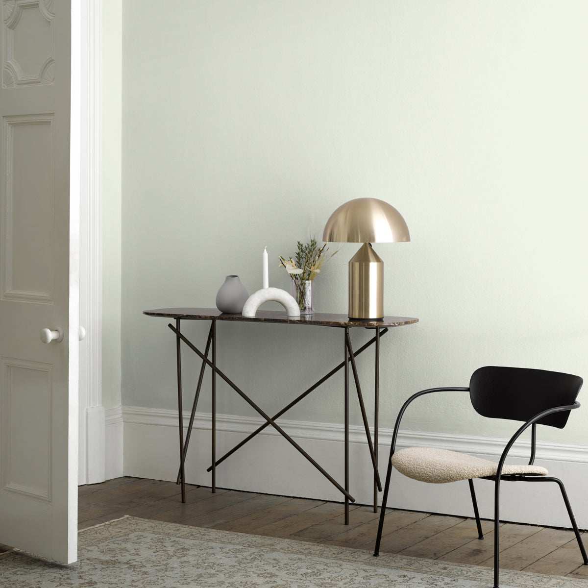 CROWN WALLS AND CEILINGS MATT MILK WHITE 5L