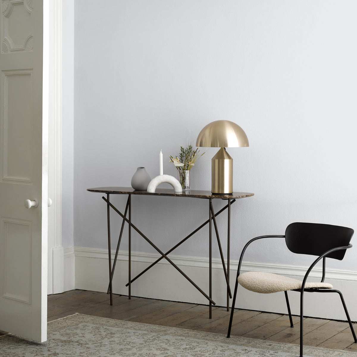 CROWN WALLS AND CEILINGS MATT CLAY WHITE 5L