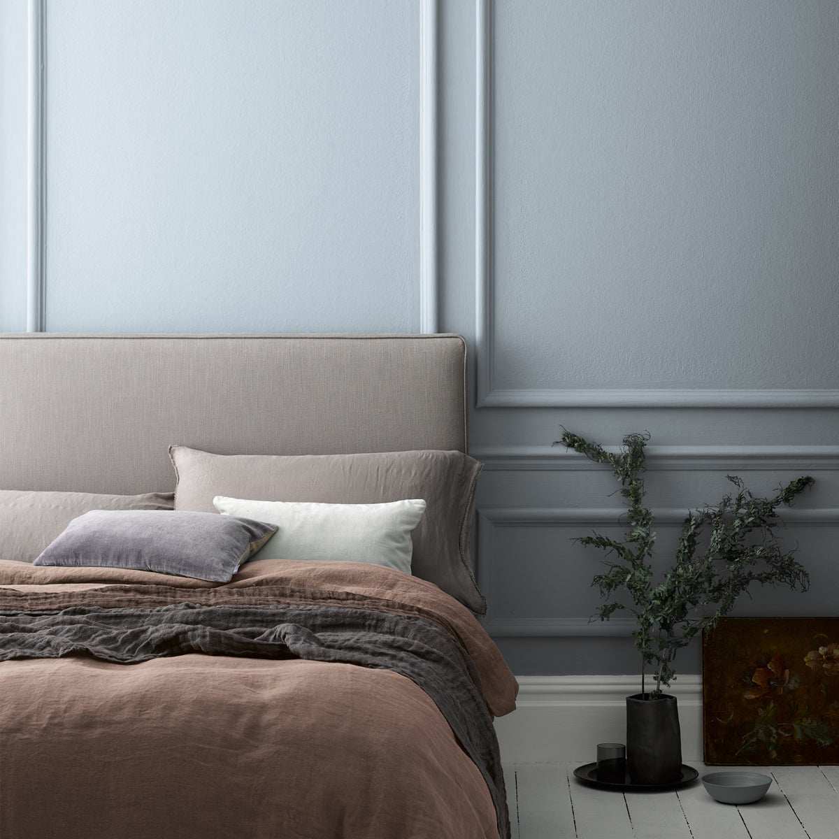 CROWN CRAFTED FLAT MATT BLUE GLAZE 2.5L