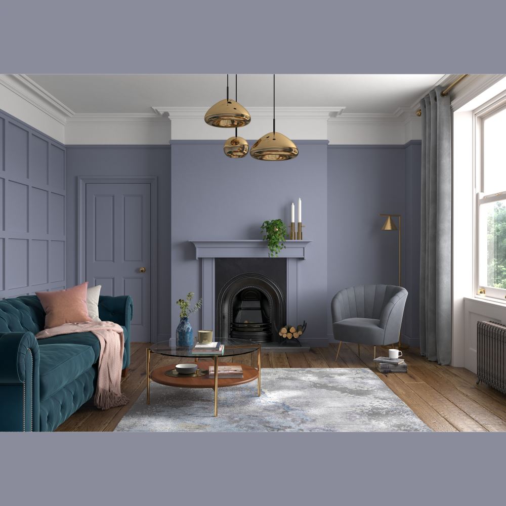 DULUX TRADE HERITAGE MATT VIOLET NIGHT  1L