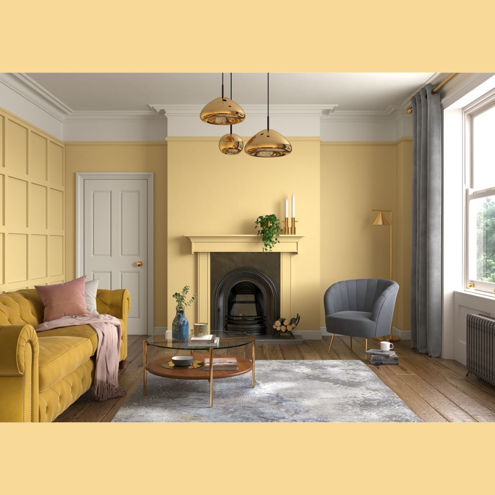 DULUX HERITAGE VELVET MATT BUTTER CUP  1L