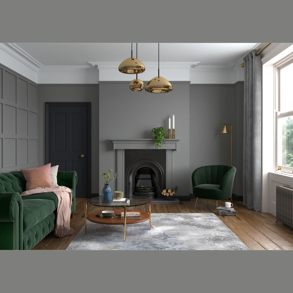 DULUX HERITAGE VELVET MATT LEAD GREY  1L