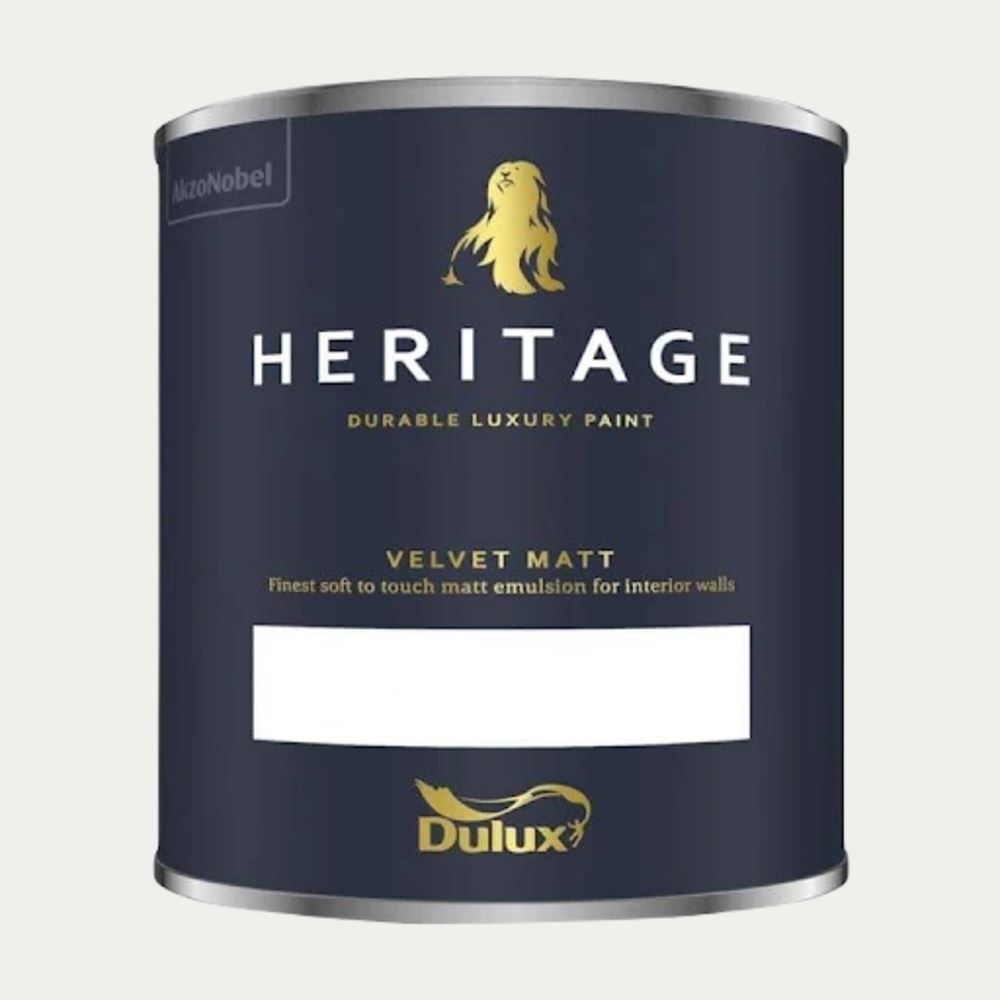 DULUX TRADE HERITAGE EGGSHELL CHINA WHITE 750ML
