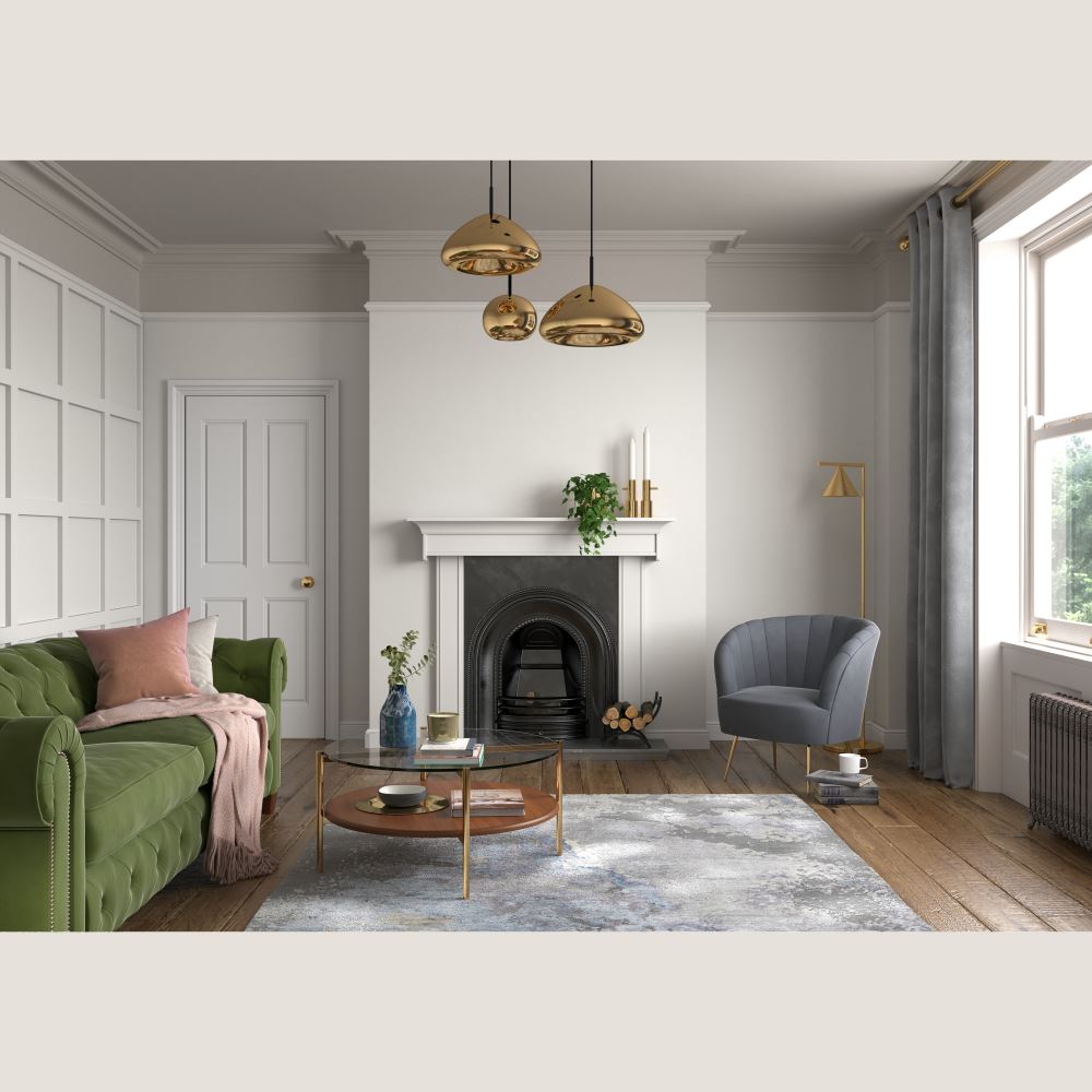 DULUX TRADE VINYL MATT ASH WHITE 2.5L