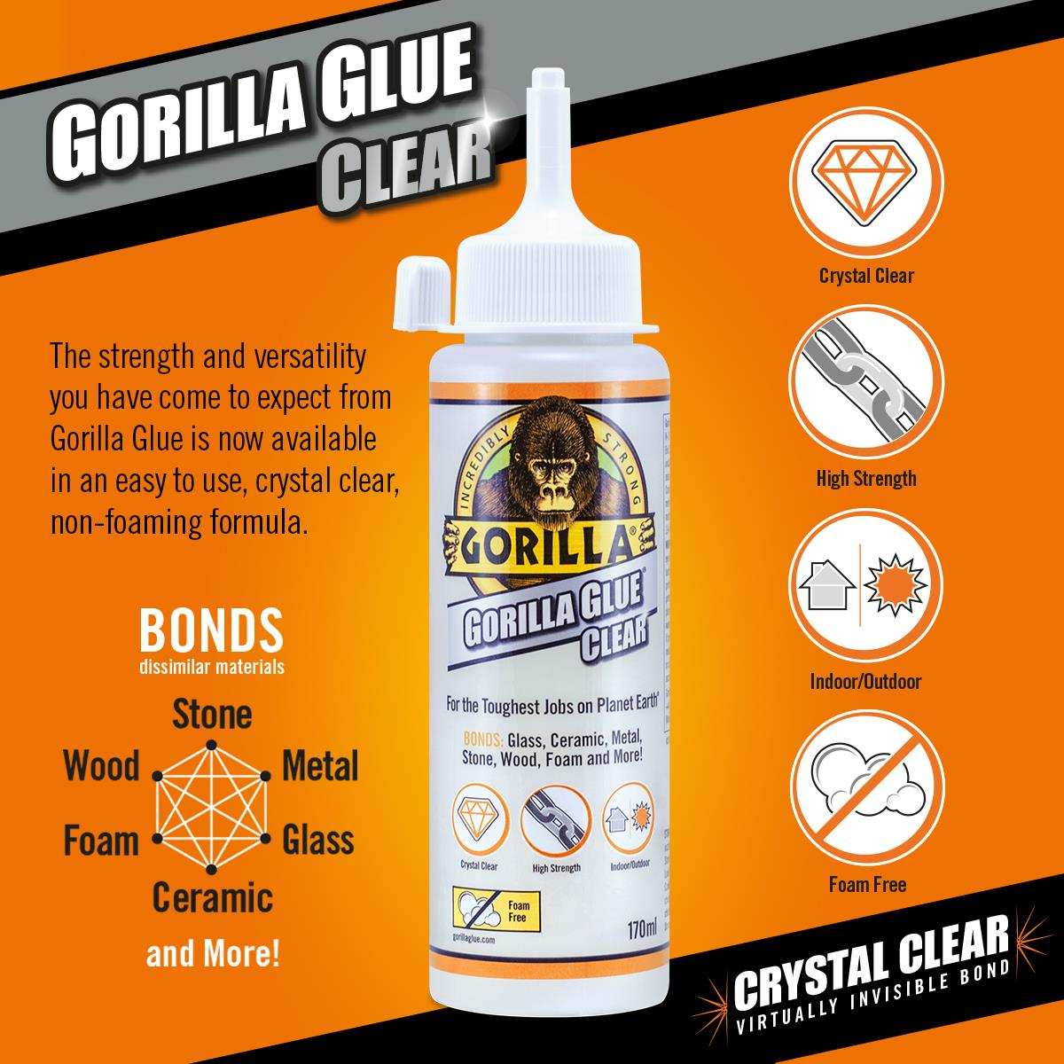 GORILLA GLUE CLEAR 110ML