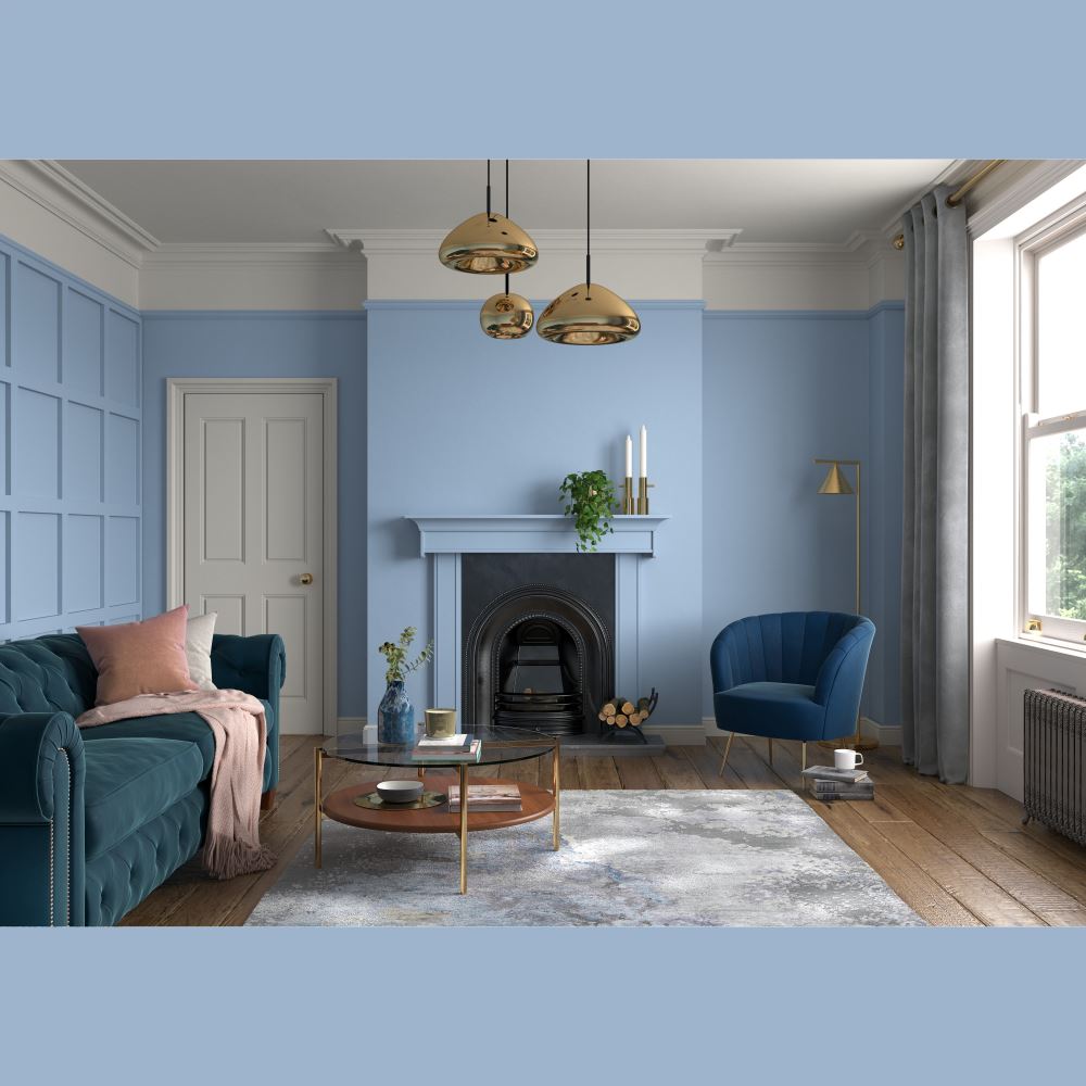 DULUX TRADE HERITAGE MATT LIGHT COBALT  1L
