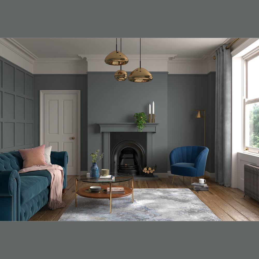DULUX TRADE HERITAGE MATT FOREST GREY  1L