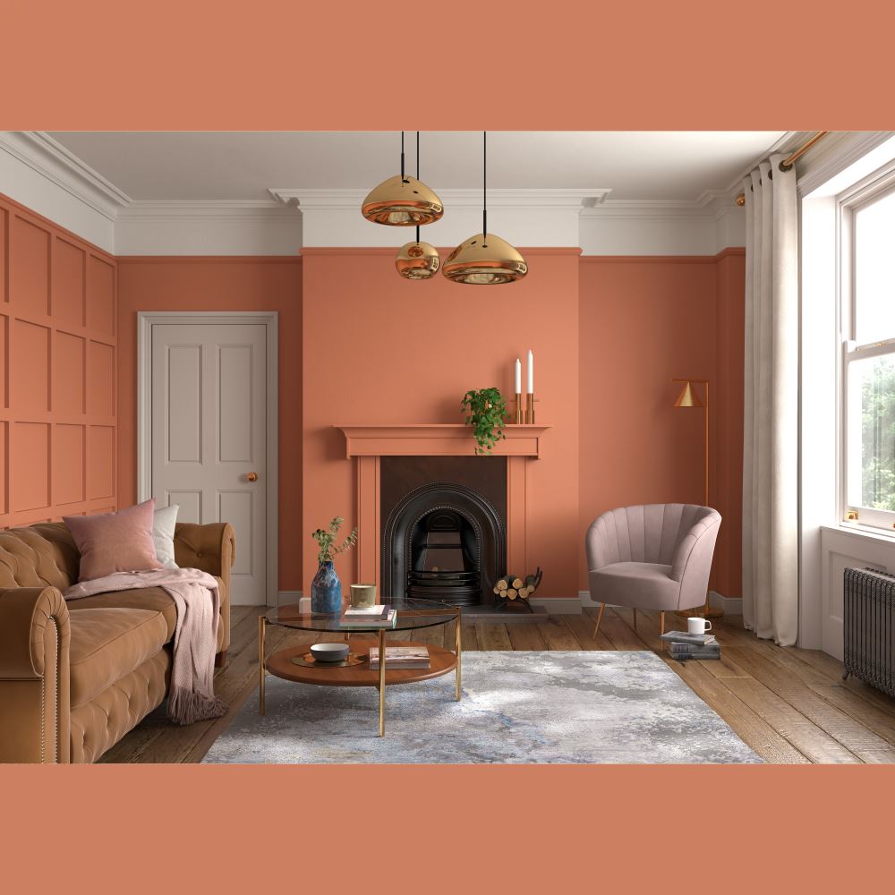 DULUX HERITAGE VELVET MATT INCA ORANGE  1L