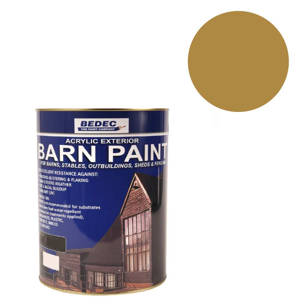 BEDEC BARN PAINT SATIN SOLID PINE 5L