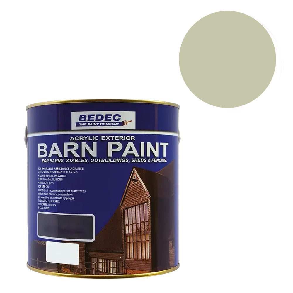 BEDEC BARN PAINT SEMI GLOSS FRENCH GREY 2.5L