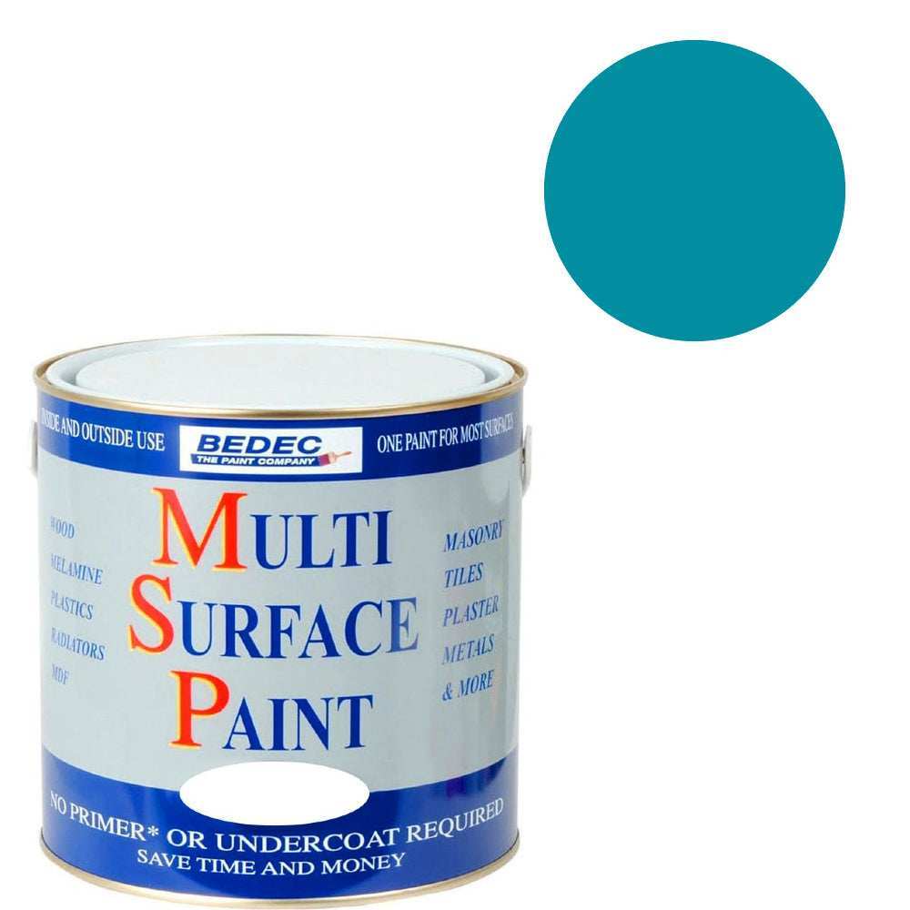 BEDEC MSP MULTI SURFACE PAINT GLOSS JADE SILK 2.5L