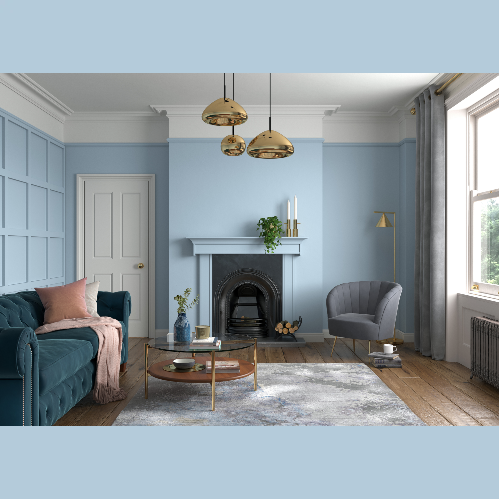 DULUX TRADE HERITAGE MATT BLUE RIBBON 5L