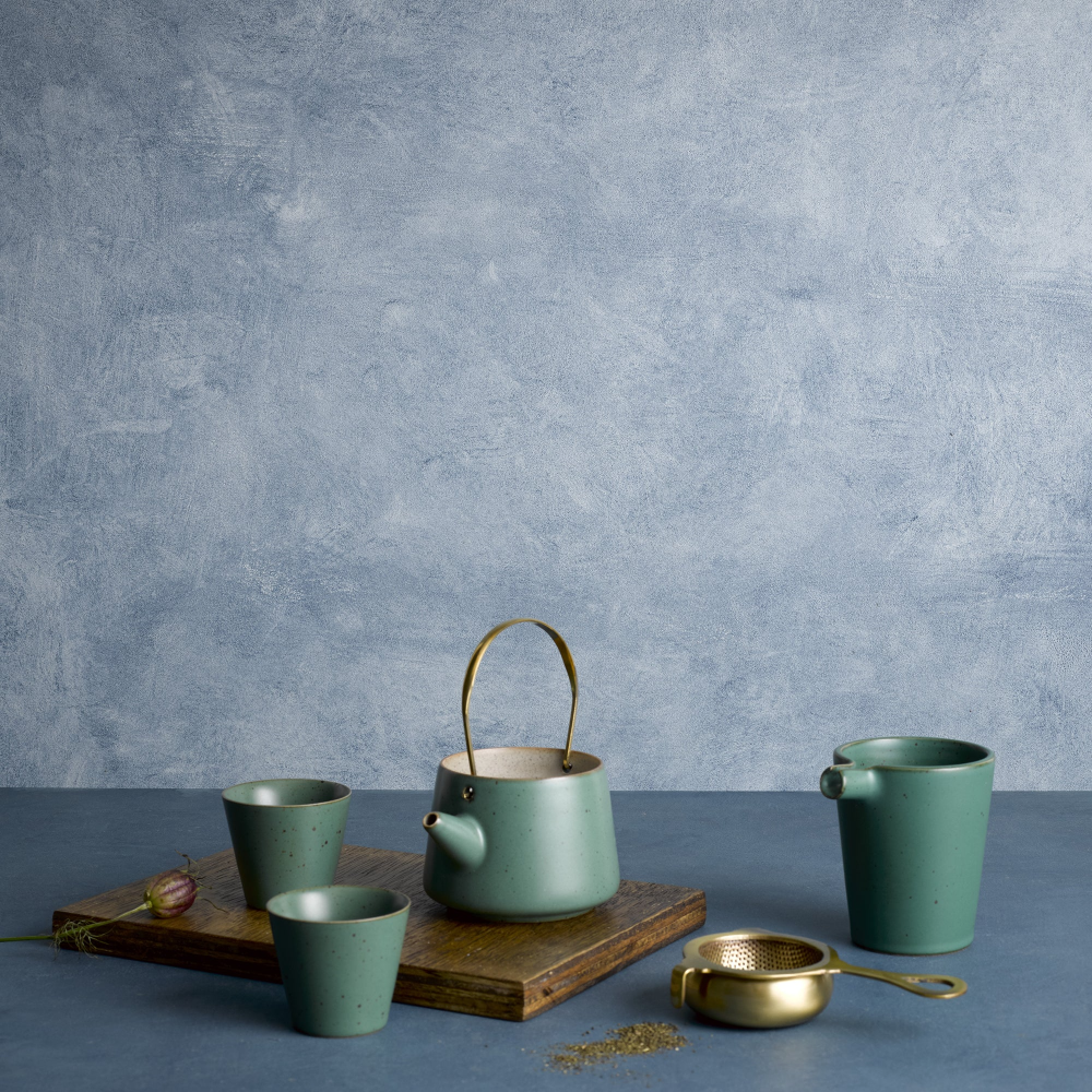 CRAIG & ROSE ARTISAN CHALK WASH EFFECT BLUE OCHRE 750ML
