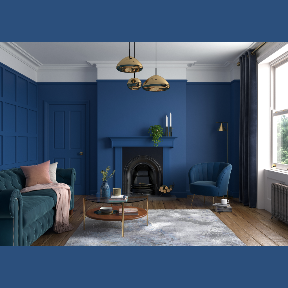 DULUX TRADE HERITAGE MATT DEEP ULTRAMARINE 5L