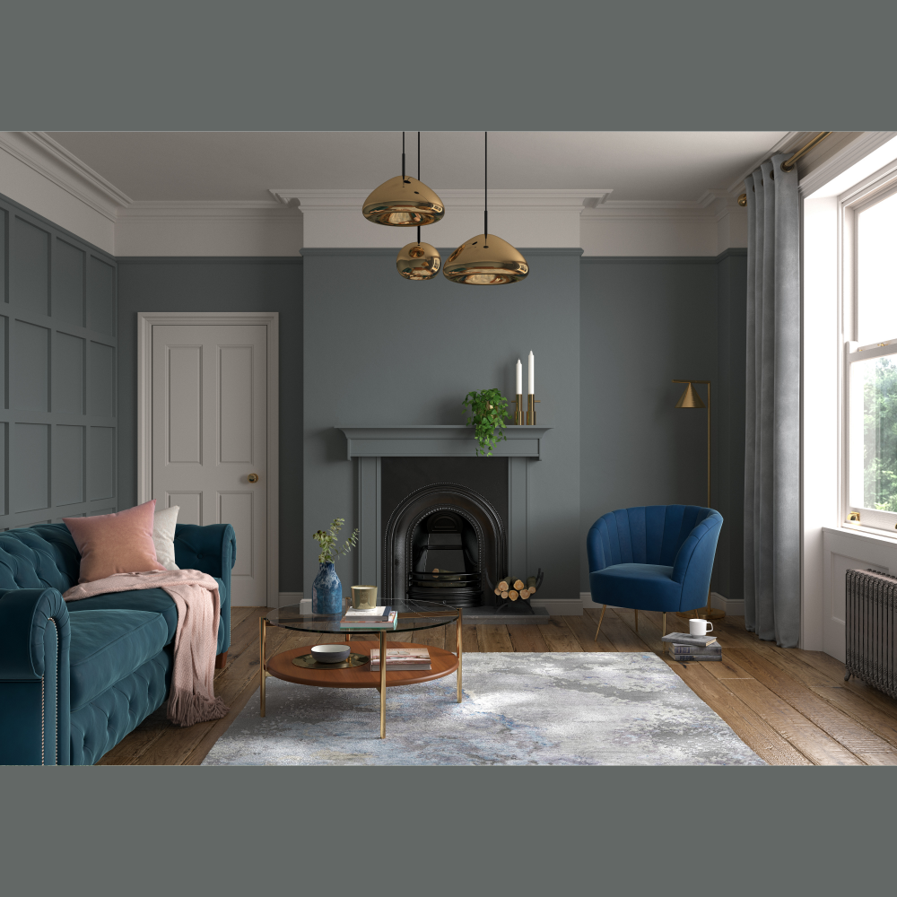 DULUX TRADE HERITAGE MATT FOREST GREY 5L