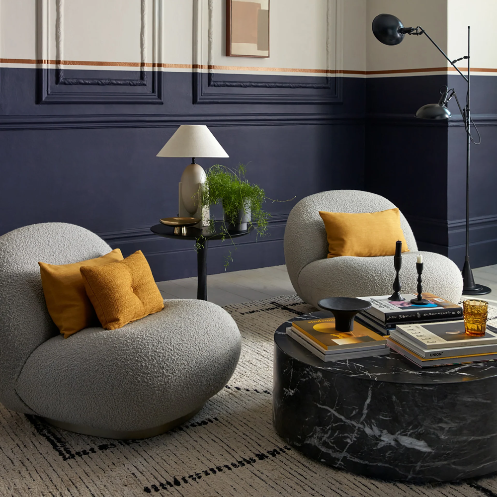 CRAIG & ROSE 1829 CHALKY EMULSION LIDO BLUE 750ML