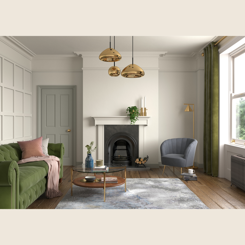 DULUX TRADE HERITAGE MATT OCHRE WHITE 5L