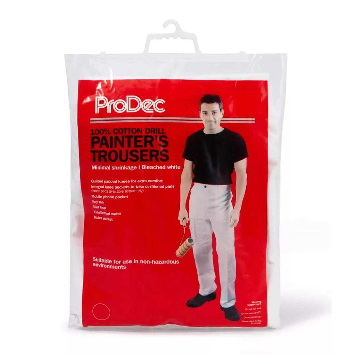 TROUSERS PAINTERS WHITE 36 INCH