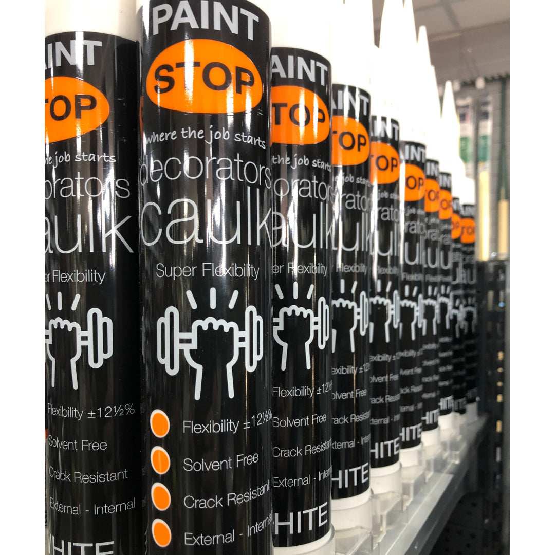 PAINT STOP DECORATORS CAULK WHITE 380ML BOX OF 12