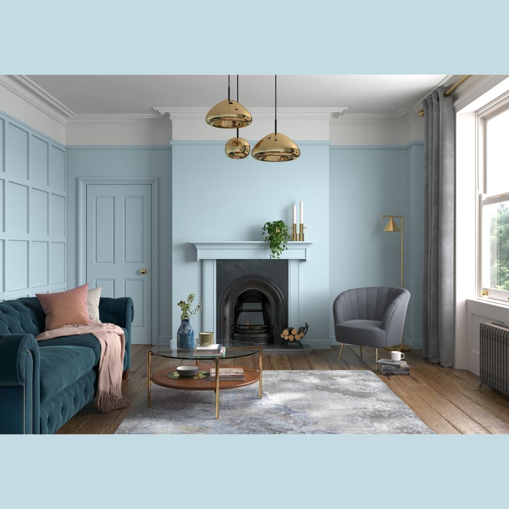DULUX TRADE HERITAGE MATT COPENHAGEN BLUE  1L