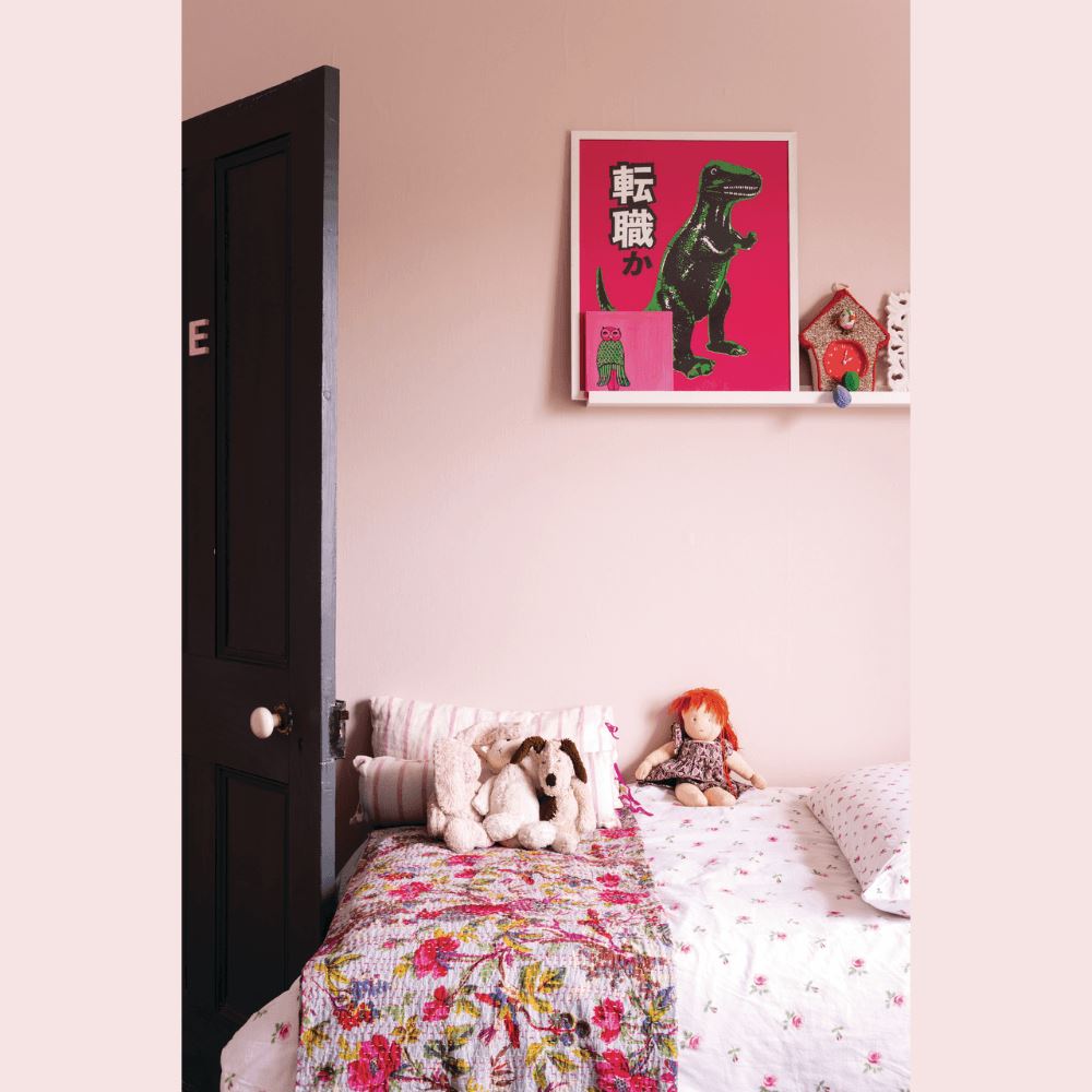 FARROW & BALL FLAT EGGSHELL 245 MIDDLETON PINK 5L