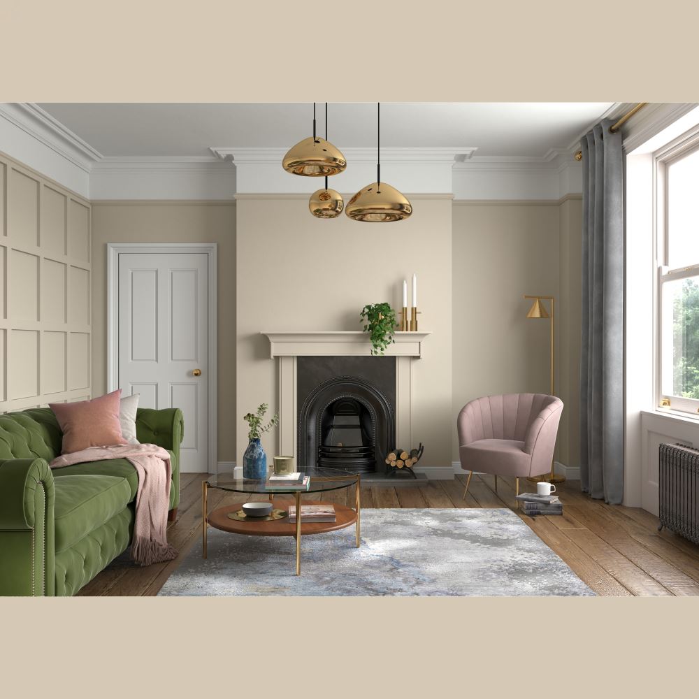 DULUX TRADE VINYL MATT RAW CASHMERE 5L