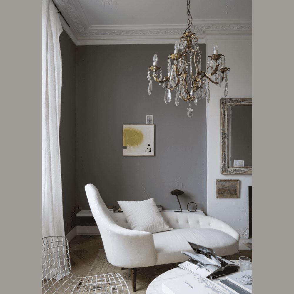 FARROW & BALL FLAT EGGSHELL 284 WORSTED 5L