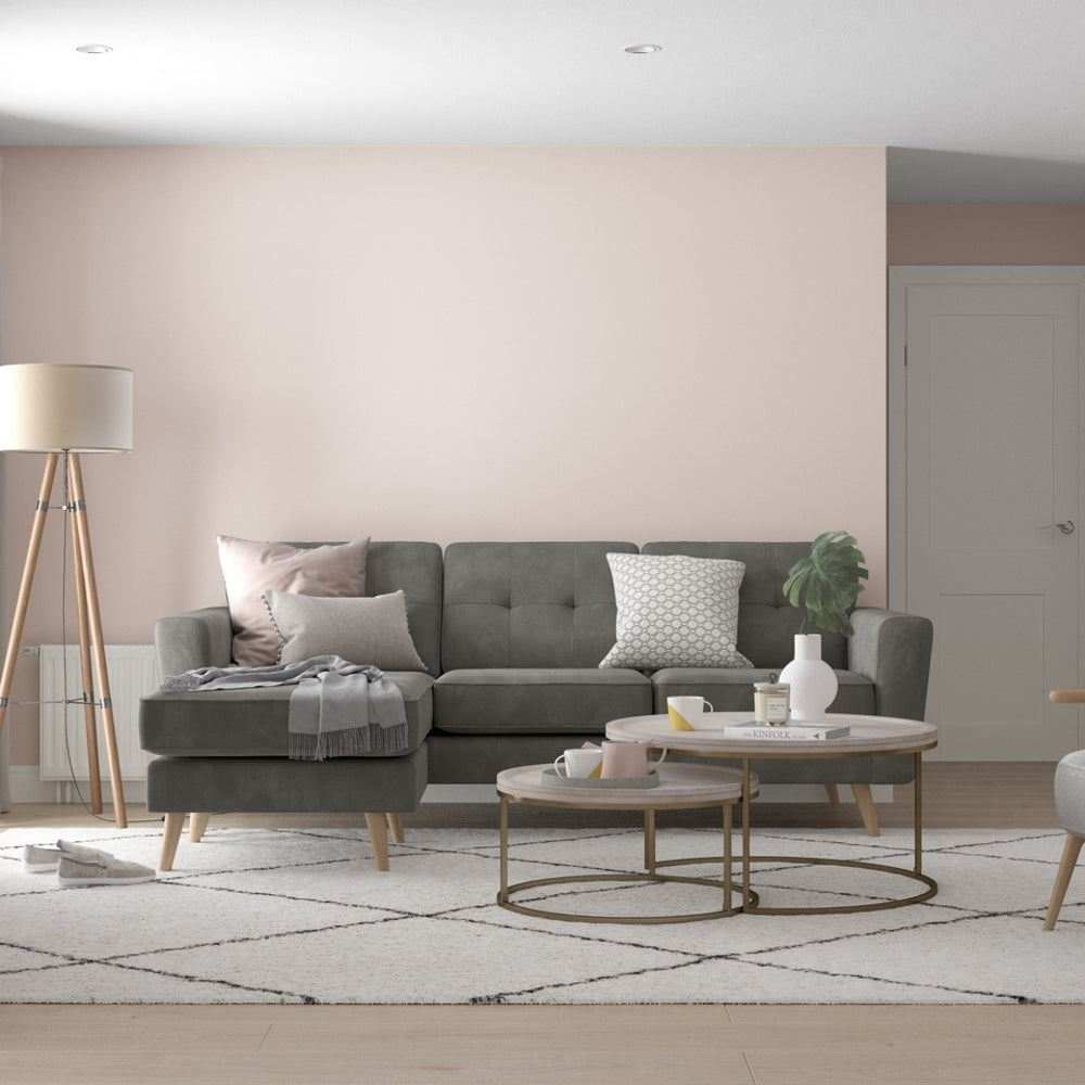 DULUX TRADE VINYL MATT BLUSH PINK 2.5L