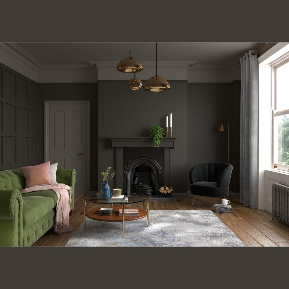 DULUX TRADE HERITAGE MATT TUDOR BROWN  1L