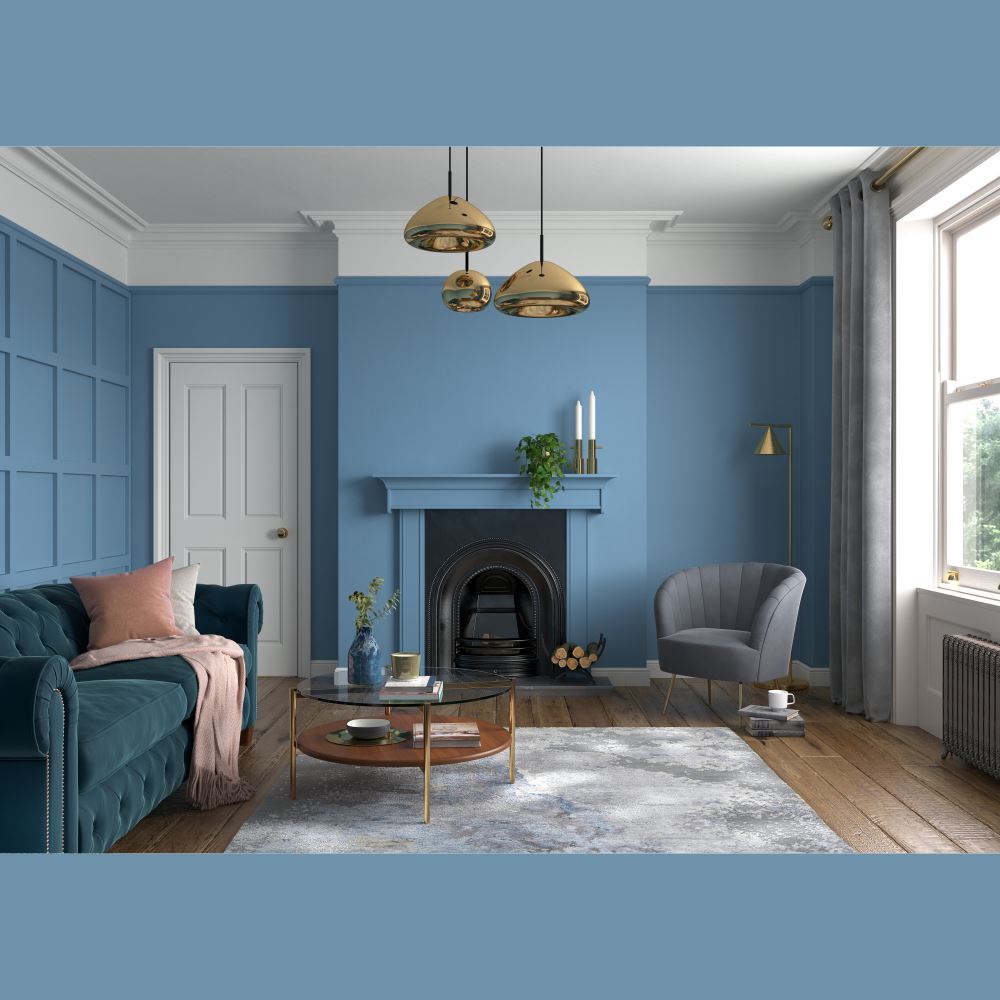 DULUX HERITAGE VELVET MATT BOATHOUSE BLUE  1L
