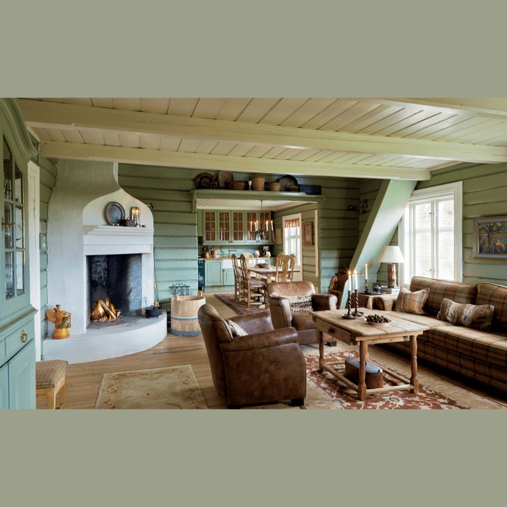 FARROW & BALL FLAT EGGSHELL 19 LICHEN 5L