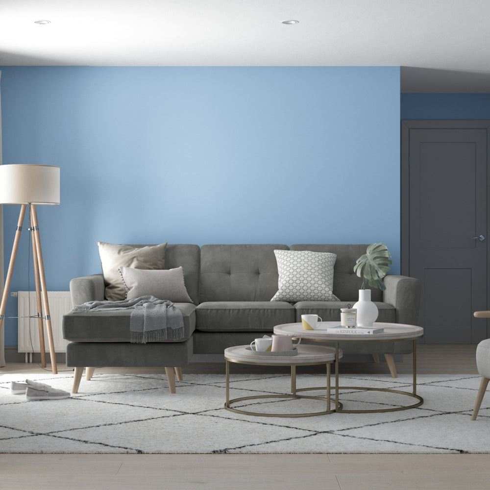 DULUX TRADE VINYL MATT BLUE BABE 2.5L